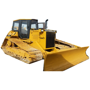 รถดันดินตีนตะขาบ CAT D5H สภาพเดิมมือสอง |   รถดันดินมือสองพร้อมปั๊มไฮดรอลิกแบบจอยสติ๊กสำหรับขาย - Product Image 1