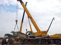 Grue de chantier hydraulique QY70KH de 70 tonnes avec flèche télescopique de 47 m, grue mobile robuste pour levage de charges lourdes