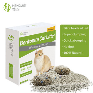 Litière pour chat en bentonite super blanche, écologique, biodégradable, sans poussière, hautement absorbante, vente en gros <span class=keywords><strong>d</strong></span>'usine - Product Image 5