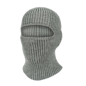 Warm Knitted Wool Face Mask Outdoor Cycling Windproof Thickened Beanie Ear Protector Multifunctional Dual Use Hat - Product Image 1