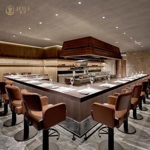 Servicio de Diseño de Interiores para Restaurantes al Aire Libre, Renderizado 3D, Estilo Moderno, Solución Integral de Lujo, Proveedor para Bares, Cafeterías y Hoteles - Product Image 3