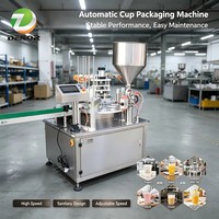 Meilleure Vente : Machine Automatique Professionnelle de Remplissage et Scellage de Gobelets pour Ligne de Production d'Emballage de Jus et de Yaourt Liquide