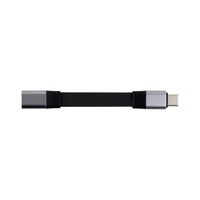 Kabel Ekstensi Tipe-C USB4 V2.0 Fitur Lengkap Transfer Data 80Gbps Mendukung 90 °   Melengkungkan Jaket TPE Fleksibel 8K pada Video HD 60Hz