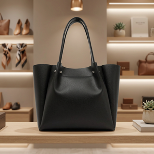 Easy Wearable Women's Genuine Leather <b>Clutch</b> Soft Zipper Closure Casual Handbags Waterproof Large Capacity Durable Eco Friendly - Product Image 2