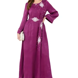 Abaya Großhandel Dubai elegante Dubai Abaya Luxus Preis muslimische Frauen Party Abendkleid Jilbab islamische Kleidung uk