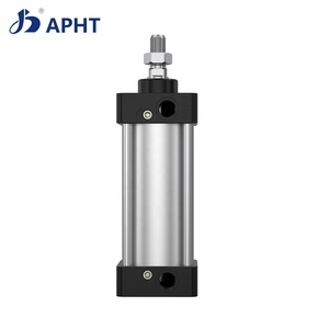 Cilindro telescópico <span class=keywords><strong>de</strong></span> pistón <span class=keywords><strong>de</strong></span> <span class=keywords><strong>doble</strong></span> acción <span class=keywords><strong>de</strong></span> alta velocidad Piezas neumáticas Serie Sc Aire medio <span class=keywords><strong>de</strong></span> trabajo - Product Image 4