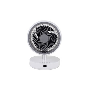 Desktop Air Cooling <b>Mini</b> <b>Fan</b> 6 Speed Modes Personal Small <b>Usb</b> Rechargeable Telescopic for Desk and Table Air Circulation Gf-22a - Product Image 1