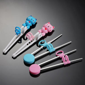 <span class=keywords><strong>Palillos</strong></span> <span class=keywords><strong>de</strong></span> entrenamiento para niños y adultos, <span class=keywords><strong>palillos</strong></span> <span class=keywords><strong>de</strong></span> práctica para principiantes, ayudante <span class=keywords><strong>de</strong></span> <span class=keywords><strong>aprendizaje</strong></span> reutilizable <span class=keywords><strong>de</strong></span> acero inoxidable - Product Image 1