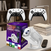 Proyektor ZOKU Buatan Cina Terlaris HCS350MAX Android 16.0 Mendukung Dekode 8k Kontrol Suara Jarak Jauh Streaming Media Global