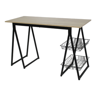 Kiểu dáng đẹp thiết kế hiện đại <span class=keywords><strong>MDF</strong></span> và kim loại thanh bảng đa chức năng bàn máy tính cho nhà thương mại ngoài trời khu vực thanh ở mức giá nóng - Product Image 1