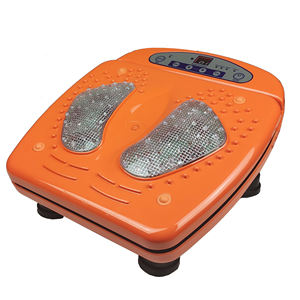 Estimulador eléctrico Ems para la circulación del pie, masajeador de vibración con pantalla, Control remoto - Product Image 3