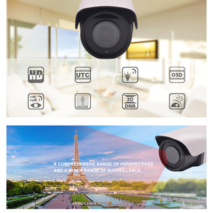 กล้องโลหะ IP67รองรับ hik 4X 2.8-12mm PoE + 6MP IP เครือข่ายกล้องมองกลางคืนการตรวจจับมนุษย์ NDAA - Product Image 4