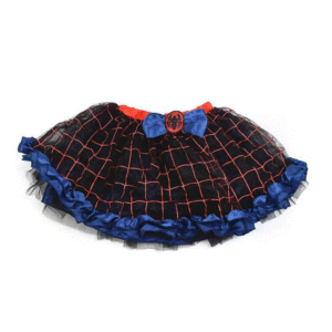 Disfraz de Halloween de Spider-Girl para Niñas, Tutú de Baile Elástico, Falda Midi en Línea A, Azul Oscuro, Poliéster, Talla Única, Disfraz de Película y Televisión - Product Image 5