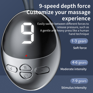 2023 venda quente outros produtos de massagem elétrica inteligente portátil aquecido moda pulso pingente pescoço massager - Product Image 5