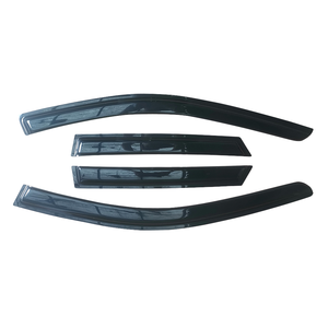 ชุดแต่งขอบโครเมียมสำหรับ Toyota Corolla Hatchback ปี 2019 ขึ้นไป จำนวน 4 ชิ้น  อะคริลิคกันสาดหน้าต่าง พร้อมเทปกาวสองหน้า ป้องกันฝนและลม - Product Image 1