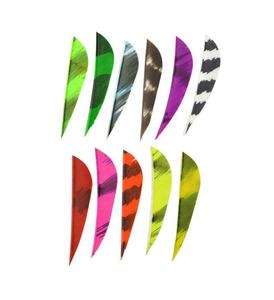 2/3/4/<span class=keywords><strong>5</strong></span> "piume di tacchino con piume di freccia con piume di tiro con l'arco naturale con scudo destro ali per arco e frecce fai da te - Product Image 3