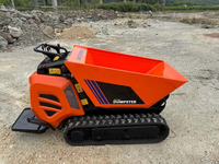 Antspower 2026 600kg Mikro-Raupenkipper mit Hydraulik und Dieselmotor, Angetriebener Raupenkipper 600kg