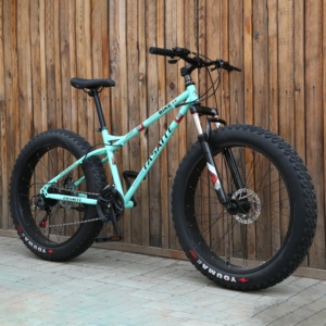 Vélo de montagne <span class=keywords><strong>VTT</strong></span> 26 pouces en promotion avec freins <span class=keywords><strong>à</strong></span> disque doubles, fourche en alliage d'aluminium, 21 vitesses et selle confortable - Product Image 4