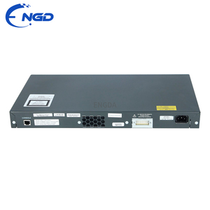 Switch PoE Gigabit d'entreprise d'occasion à 48 ports, Switch géré intelligent de couche 2 avec interface de liaison montante optique <span class=keywords><strong>WS</strong></span>-<span class=keywords><strong>C2960</strong></span>+<span class=keywords><strong>48PST</strong></span>-L/<span class=keywords><strong>S</strong></span> - Product Image 2