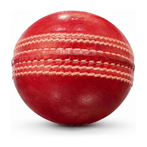 Pelota de Cricket de Cuero Premium con Doble Costura para Mano Derecha/Izquierda, Núcleo Premium, Diseño Ligero y Duradero, Estilo Vintage, Curtido con Alumbre - Product Image 1