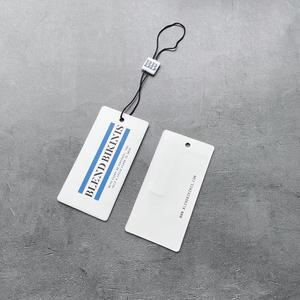 Etiquetas Colgantes de Papel Impresas Personalizadas Biodegradables al por Mayor - Etiquetas Minimalistas con Logotipo para Marcas de Trajes de Baño y Moda - Product Image 6