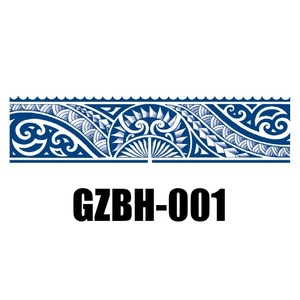 Autocollant de <span class=keywords><strong>tatouage</strong></span> <span class=keywords><strong>temporaire</strong></span> imperméable semi-permanent pour bras, poignet et jambe, imprimé par transfert d'eau, résistant à l'eau, motif jus de plantes - Product Image 3