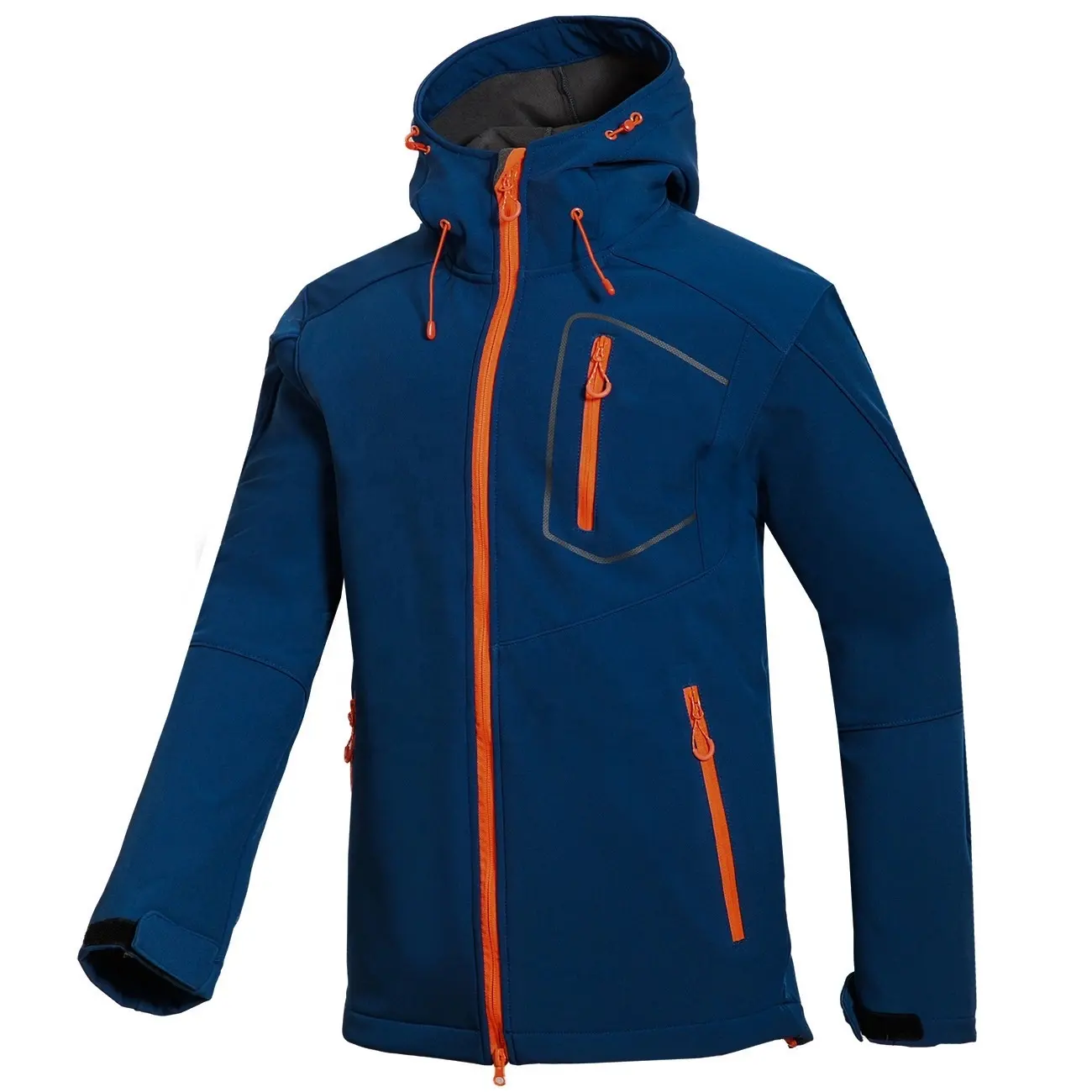 OEM New Design 100%polyester Waterproof Outdoor Jacket Men Softshell Jacket For Hiking