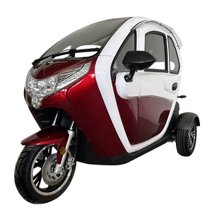 Cabine entièrement fermée Scooter Tricycle Vélo électrique pour les personnes âgées et les personnes handicapées - Product Image 2