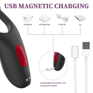 Cincin Getar Penis Pria untuk Menunda Ejakulasi dengan Remote Control untuk Stimulasi Seks Dewasa - Product Image 5