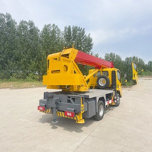 Camión grúa de 6 toneladas de alta calidad, pluma telescópica de 7 Secciones, Mini grúa montada en camión usado, características del motor de China - Product Image 5