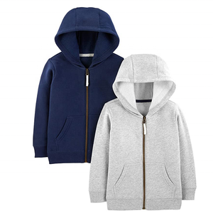 Invierno de alta calidad de lana mejor precio niños sudaderas con capucha Chaquetas niños polar cremallera sudaderas con capucha chaquetas para invierno - Product Image 1