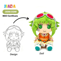 Peluches personnalisées, poupées, jouets réalistes de personnages d'anime, jouets pour filles, jouets à piles, porte-clés en peluche personnalisés, faible MOQ