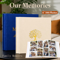 Album photo 4x6, 500 pochettes pour photos, 5 photos par page, albums photo pour la famille, les mariages, les souvenirs de voyage