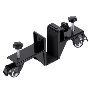 Carro de transporte ajustable para paneles de puerta con ruedas laterales para facilitar la instalación - Product Image 1
