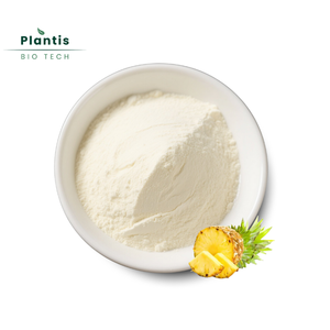 100,000 U/G Organic <strong>Bromelain</strong> Extracts Powder Fruit Extract Manufacturer with HPLC Test Drum Packaging - Product Image 1
