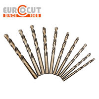Foret hélicoïdal EUROCUT en acier rapide M35 5% Cobalt pour acier inoxydable