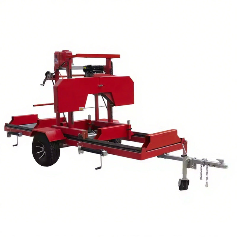 Horizontal Band Bandsaw Mobile Saw Mill