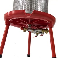 Hydraulische roestvrijstalen fruitpers voor cider, wijn, melk, water en sap, hoge productiviteit, voor thuis en tuin, verwerkingsmachine