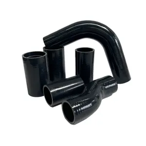 Custom Universal 45 90 135 180 degree elbow straight rubber truck radiator silicone hose