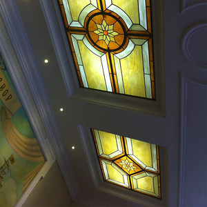 Tifny Tấm Ốp Đèn Thủy Tinh Nghệ Thuật Khảm Hình Hoa Văn Theo Yêu Cầu Của Nhà Máy Sản Xuất - Product Image 4