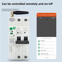 Disjoncteur intelligent IoT 4G WiFi 4 pôles 50/60Hz 6000A avec contrôle à distance via l'application Tuya et suivi de la consommation électrique pour le commerce international