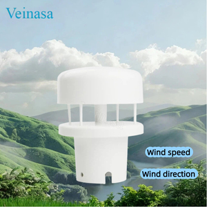 Veinasa-CXS02B-N เครื่องวัดความเร็วลม/ทิศทางลมแบบอัลตราโซนิกขนาดกะทัดรัดพร้อมเซ็นเซอร์ในตัว สถานีตรวจอากาศอัตโนมัติ IP65 - Product Image 1