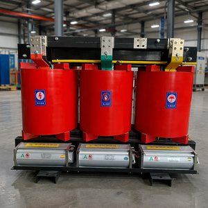 Transformateur sec triphasé SCB12-800 Dyn11 à enroulement en cuivre 10kV vers 400V, refroidissement AF pour bâtiment commercial, triphasé - Product Image 2
