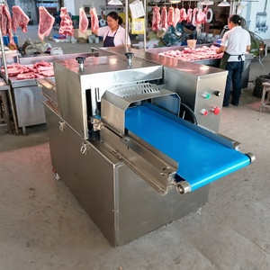 Machine à trancher la viande sur convoyeur automatique, en acier inoxydable, horizontale, pour la transformation du bœuf et du porc - Product Image 3