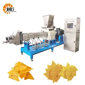 automatic tortilla maker extruder machine fried snacks corn chips making production machine equipment