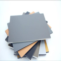Revêtement en aluminium Acm, revêtement de façade en aluminium, panneau composite en aluminium ACP