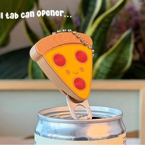 Nouveauté : Porte-clés décapsuleur en forme d'aliment imprimé en 3D, décapsuleur portable pour canettes de soda et de boisson, porte-clés amusant, cadeau décoratif - Product Image 2