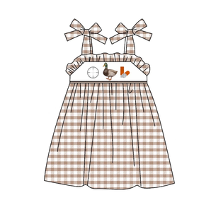 Conjunto de ropa para hermanos y niñas de 0-3m al por mayor, mameluco de burbujas con diseño de pato personalizado para niños pequeños, ropa para fumar de verano para niños - Product Image 4