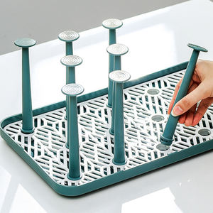 <span class=keywords><strong>Escurridor</strong></span> <span class=keywords><strong>de</strong></span> soporte <span class=keywords><strong>vertical</strong></span> <span class=keywords><strong>de</strong></span> plástico para <span class=keywords><strong>platos</strong></span> y cuencos <span class=keywords><strong>de</strong></span> estilo moderno al por mayor - Product Image 5
