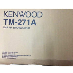 <span class=keywords><strong>Kenwood</strong></span> Vhf Mobil 144Mhz Fm <span class=keywords><strong>Transceiver</strong></span> <span class=keywords><strong>Kenwood</strong></span> TM-271A